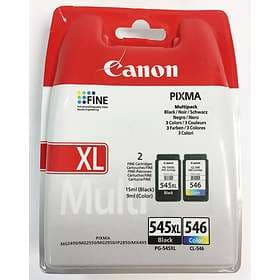 Canon PG-545XL (Black) + CL-546 (3-Colour)