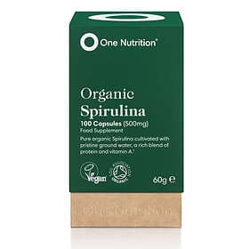 One Nutrition Organic Spirulina 100 Capsules