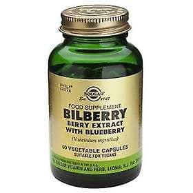 Solgar Bilberry Berry Extract with Blueberry 60 Capsules
