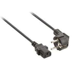 Valueline CEE 7/7 (angled) - IEC C13 10m