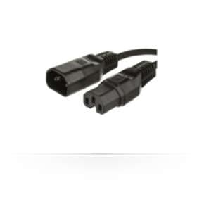 MicroConnect IEC C14 - IEC C15 1.5m