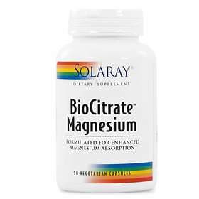 Solaray BioCitrate Magnesium 90 Capsules