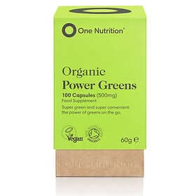One Nutrition Organic Power Greens 100 Capsules