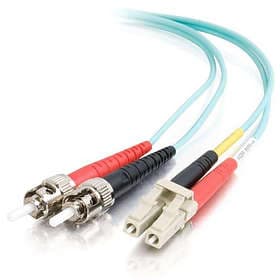 C2G LOMMF Multimode OM3 50/125 LC - ST LSZH 20m