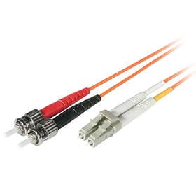 C2G Duplex Multimode 62.5/125 LC - ST LSZH 15m