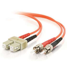 C2G Duplex Multimode 50/125 ST - SC LSZH 15m