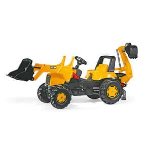 Rolly Toys Junior JCB + Junior Loader & Backhoe Tractor