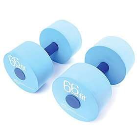66Fit Aqua Floatation Dumbbells Pair