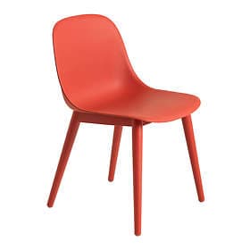Muuto Fiber Side Chair (wood legs)