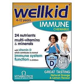 Vitabiotics Wellkid Immune Chewable 30 Tablets