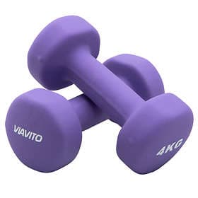 Viavito Neoprene Dumbbells 2x4kg