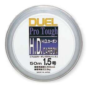 Duel H.D. Carbon Fluorocarbon 100% 0.37mm 50m