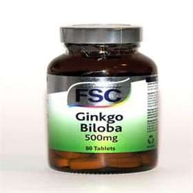 FSC Ginkgo Biloba 500mg 60 Capsules