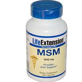 Life Extension MSM 1000mg 100 Capsules