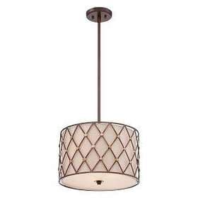 Quoizel Brown Lattice Medium