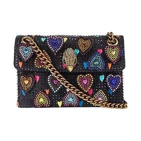 Kurt Geiger London Croc Plum Crossbody Bag