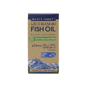 Wiley's Finest Wild Alaskan Fish Oil Minis 450mg 180 Capsules