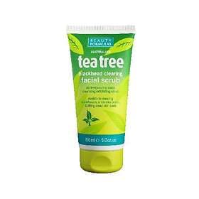 Beauty Formulas Tea Tree Blackhead Clearing Facial Scrub 150ml