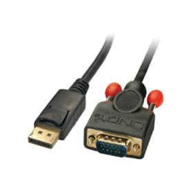 MicroConnect DisplayPort - VGA 1m