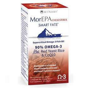 Minami Nutrition MorEPA Cholesterol 90% Omega 3 30 Capsules