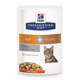 Hills Feline Prescription Diet KD + Mobility 12x0.085kg
