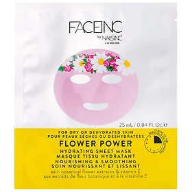 Nails Inc Face Inc Flower Power Hydrating Sheet Mask 25ml