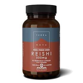 Terranova Reishi 500mg 50 Capsules