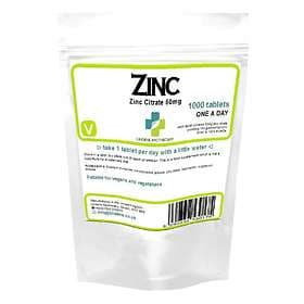 Lindens Zinc Citrate 50mg 1000 Tablets