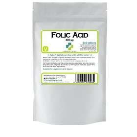 Lindens Folic Acid 400mcg 240 Tablets