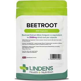 Lindens Beetroot 3500mg 500 Capsules