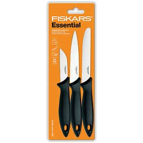 Fiskars Essential Knife Set 3-pack