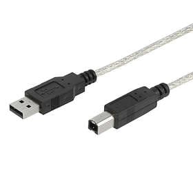 Vivanco USB A - USB B 2.0 1.8m