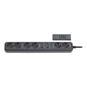 Brennenstuhl Eco Line 6-Way Remote Switch 1.5m