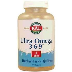KAL Ultra Omega 3-6-9 100 Capsules