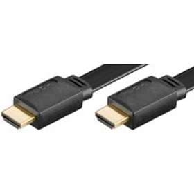 MicroConnect Flat HDMI - HDMI High Speed with Ethernet 1.5m