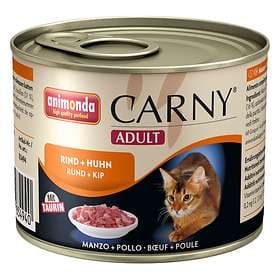 Animonda Cat Carny Fleisch Menue Kitten Beef & Chicken 24x0.2kg