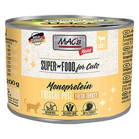MAC's Cat Cans Sensitive Turkey 6x0.2kg