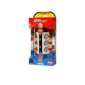 Acar Smart 6-Way (3+3) 2xSwitch 1.5m
