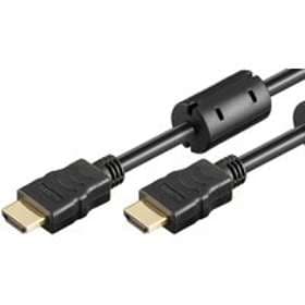 MicroConnect Gold Ferrite HDMI - HDMI High Speed with Ethernet 1.5m