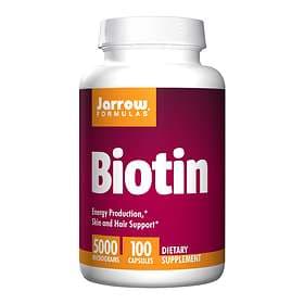 Jarrow Formulas Biotin 5000mcg 100 Capsules