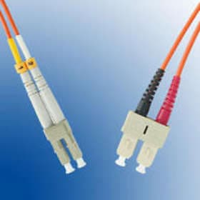 MicroConnect Multimode 62.5/125 LC/UPC - SC/UPC 1m
