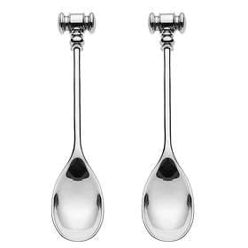 Alessi Dressed Teaspoon 120mm 2-Pack