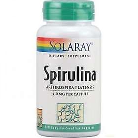 Solaray Spirulina 410mg 100 Capsules