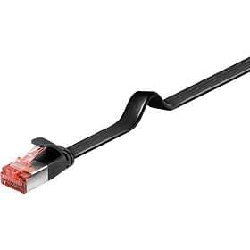 Goobay Flat U/FTP Cat6 RJ45 - RJ45 1m