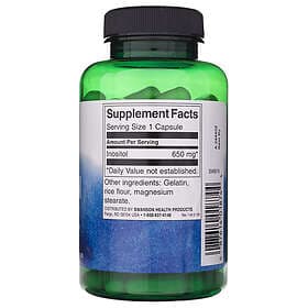 Swanson Inositol 650mg 100 Capsules