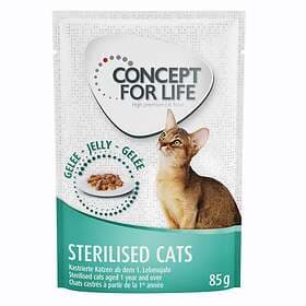 Concept for Life Cat Sterilised Pouches 24x0.085kg
