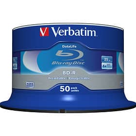 Verbatim BD-R 25GB 6x 50-pack Cakebox