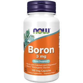 Now Foods Boron 3mg 100 Capsules