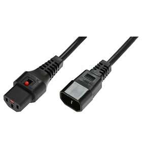 Assmann IEC C14 - IEC C13 (lock) 2m