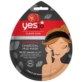 Yes To Tomatoes Detoxifying Charcoal Mud Mask 10ml